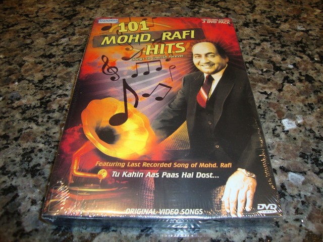 101 Mohd Rafi Solo Hits Various Films Songs 3 Dvd Set For Sale Online Ebay