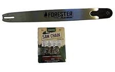 FORESTER 24” Platinum Replacement Chainsaw Guide Bar & Chain Combo- 24in Leng...