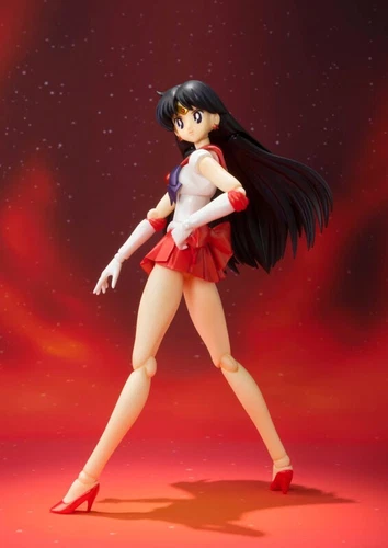 Bandai S.H. Figura de acción Figuarts Sailor Mars Sailor Moon NUEVA SELLADA