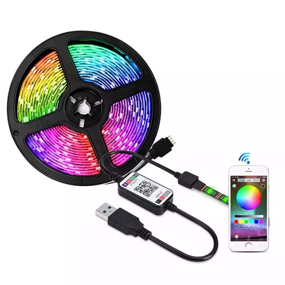 RGB Controller Wireless Bluetooth-compatible Dimmer For RGB LED Strip Light - Image 3 of 4