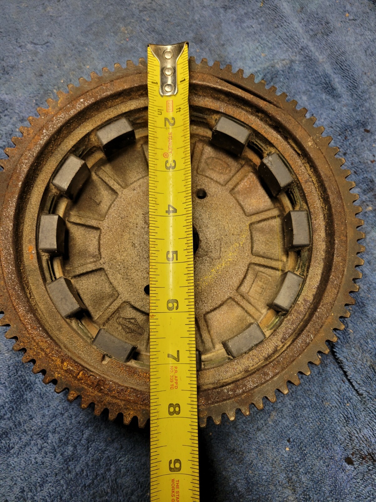 16 Horsepower Toro OHV Power Plus Lawn Tractor Engine Flywheel eBay