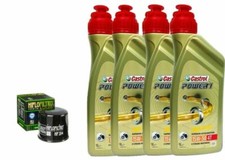 TAGLIANDO HONDA CBF 1000 2016 OLIO CASTROL 15W50 FILTRO OLIO HIFLO
