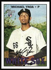 2016 Topps Heritage Michael Ynoa  Rookie  #632 Chicago White Sox
