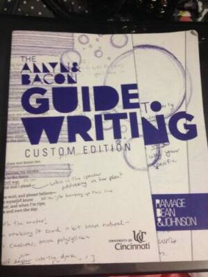 The Allyn  Bacon Guide to Writing (Custom Edition) (Custom Edition) - GOOD