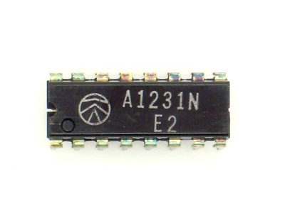 1x IC A1231N (A1231 N, LA1231N, FM-Z, AGC, mute level control)M472