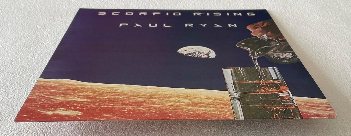 PAUL RYAN ~ SCORPIO RISING ~ 1976 UK VINYL LP + LYRIC INSERT