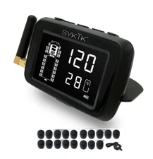 SYKIK-TPMS 18wheel Real Time TPMS with signal booster for,RVs &Trucks(18)