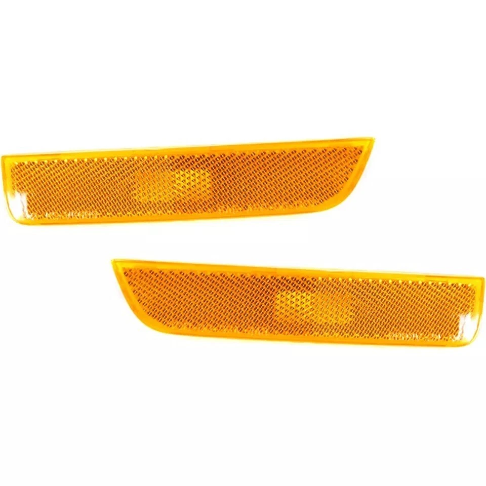 New Front Side Marker Left & Right Pair Set 2Pc Fits 2001-2005 Volkswagen Passat - Imagem 2 de 4
