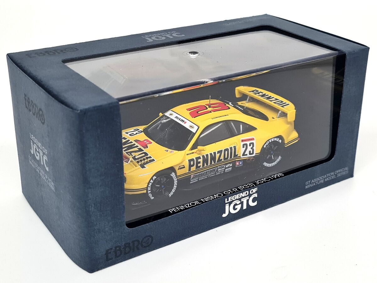 Ebbro 1/43 Nissan Skyline GT-R R33 JGTC 1998 Pennzoil #23 Ebbro 1/43 Nissan Skyline GT-R R33 JGTC 1998 Pennzoil #23