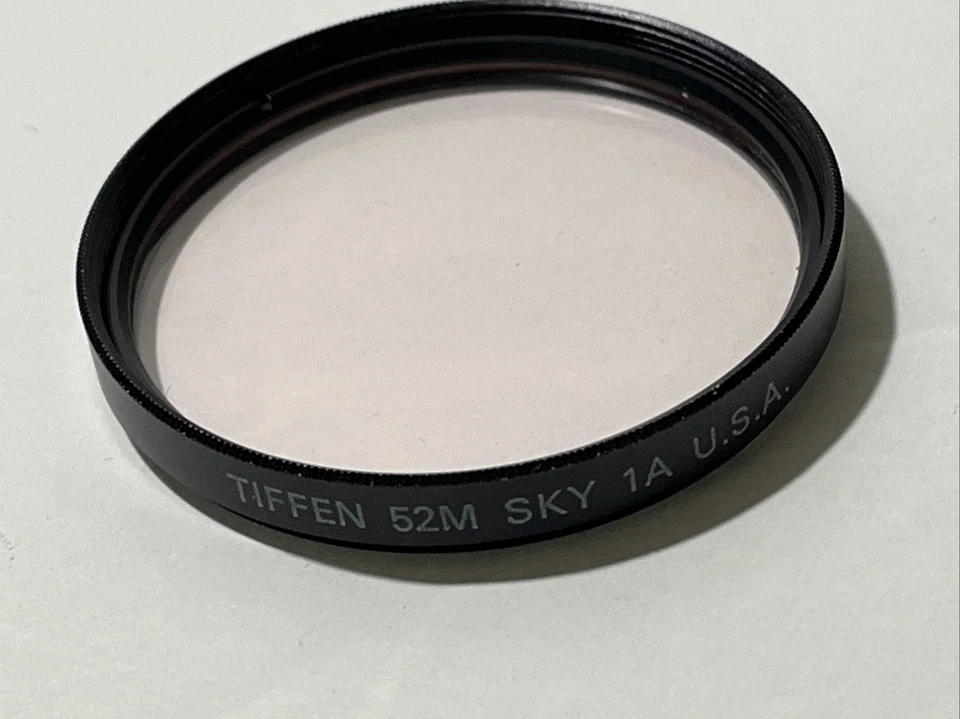 Tiffen 52mm Sky 1A Skylight filter USA for Canon Nikon Pentax sigma Sony lens - Image 2 of 4
