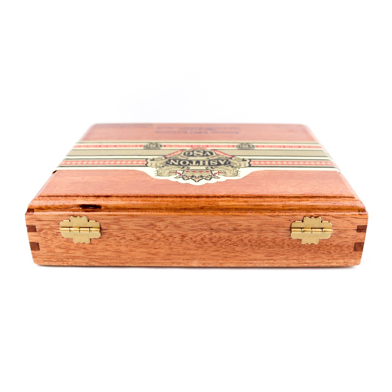Ashton VSG Illusion Empty Wood Cigar Box 8.5" x 7.25" x 2"