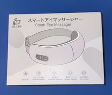 Eye Massager with Heat,Electric Smart Eye Massager with Air Pressure Vibration,B