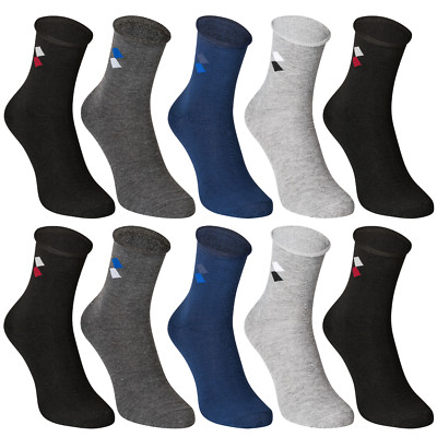 10-30 Paar Herrensocken ohne Gummibund Bequem Atmungsaktiv Komfort Diabetiker