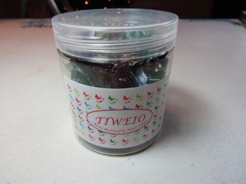Tiweio Mini Butterfly Hair Clips/Hair Accessories 50 Pieces