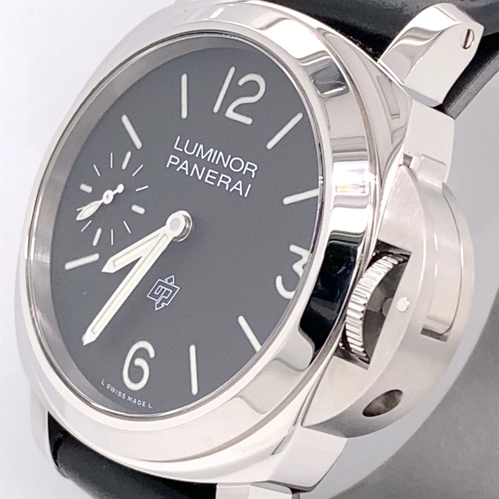 Panerai — Panerai Luminor Logo PAM 1084 Steel 44mm Men's Watch Pam01084 - Brand New !