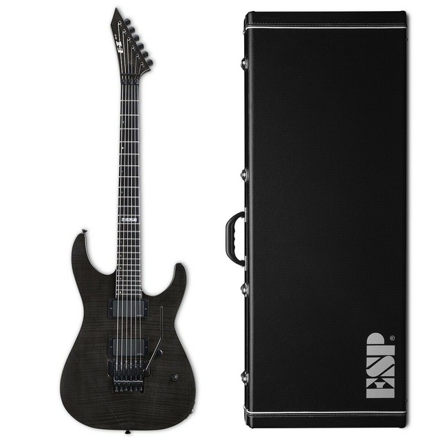 Esp E Ii M I Thru Nt Left Handed Black Satin Electric Guitar 2nd For Sale Online Ebay