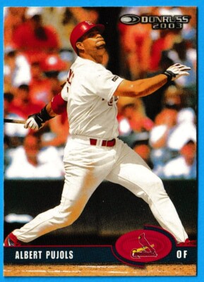 2003 Donruss Baseball Albert Pujols #391 St. Louis Cardinals