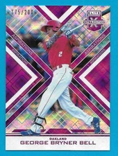 GEORGE BRYNER BELL 2016 Elite Extra Aspirations Purple Rookie RC SER #d /200