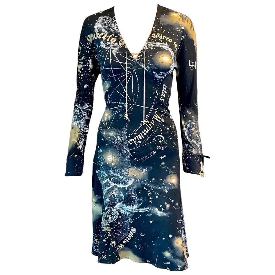 blue astrology dress Celestial Blue Prom Dress for 2025