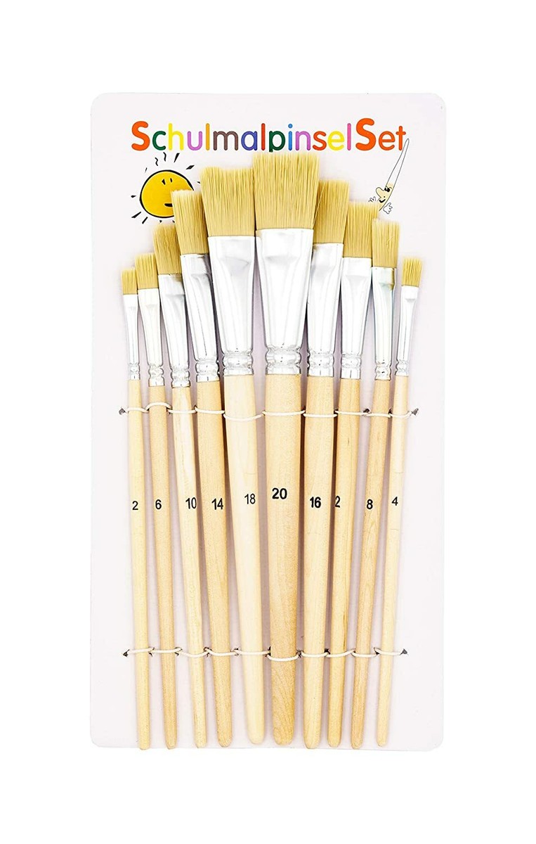 Pinturale Feinpinsel-Set 17-teilig – Mit Etui Für Aquarell, Acryl, Öl & Miniaturen