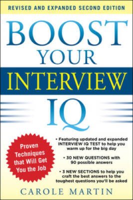 Boost Your Interview IQ 2/E (Business Books) - Paperback - GOOD