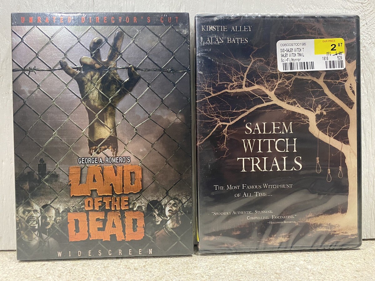 Sci-fi Horror DVDs - Salem Witch Trials DVD and Land Of The Dead
