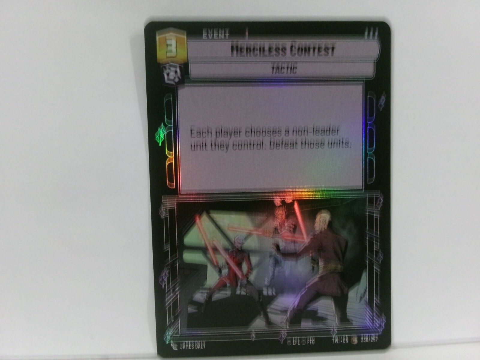 Merciless Contest Foil - TWI - Star Wars Unlimited #238