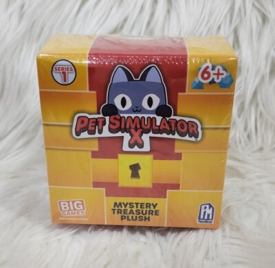 Pet Simulator X Series 1 Mystery Treasure Plush w/ Epic DLC Code FREE FAST SHIP