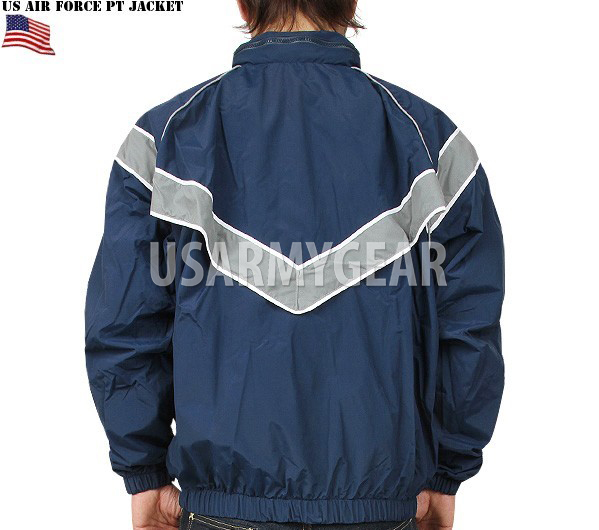 USAF Air Force Physical Fitness Training PT windbraker Lined Rain