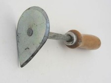  Vintage Tear Drop Paint Scraper/Shave Hook 7" End To End, 2.25" Blade