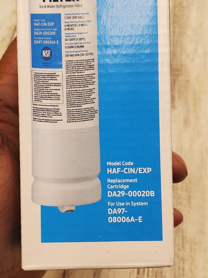 2 Pack Samsung Refrigerator Water Filters DA2900020B eBay