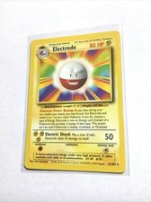ELECTRODE - 21/102 - Base Set - Pokemon Card - MP on eBay