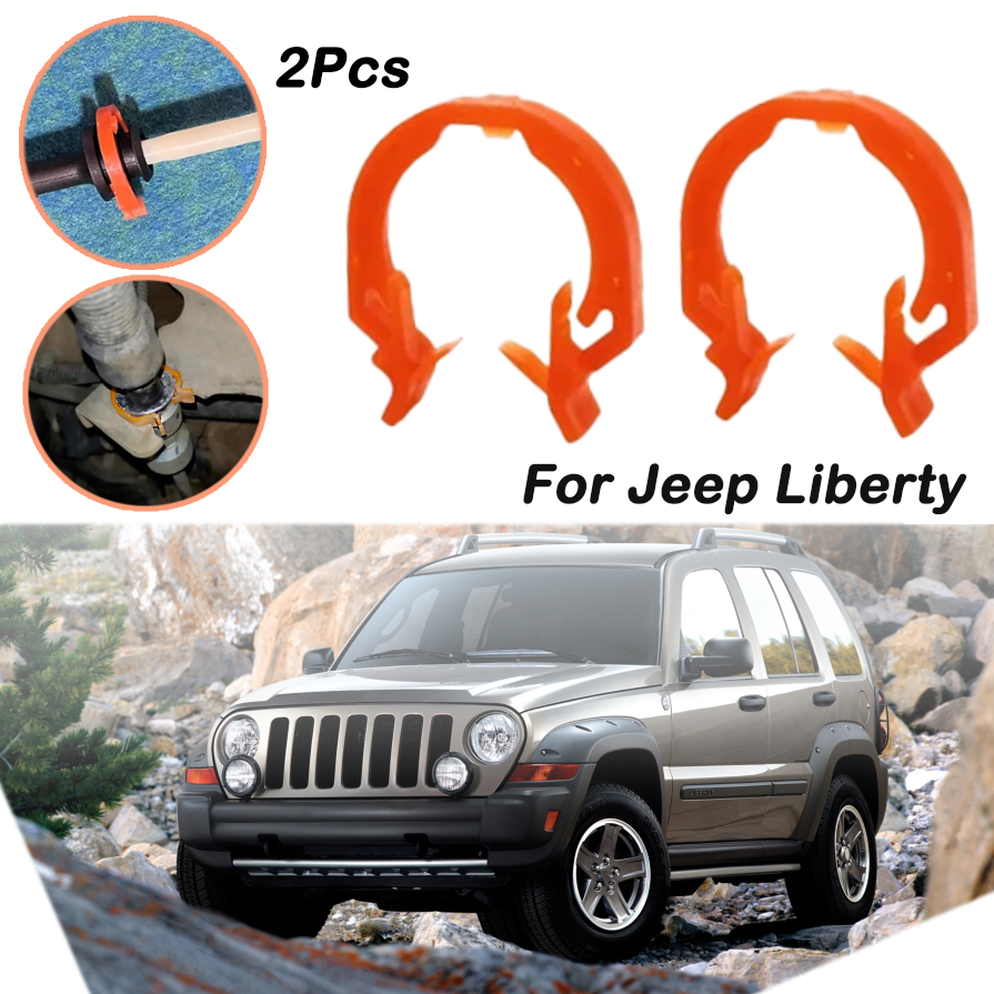 2pcs Transfer Case Gear Shift Cable Retainer Clip For Jeep Liberty