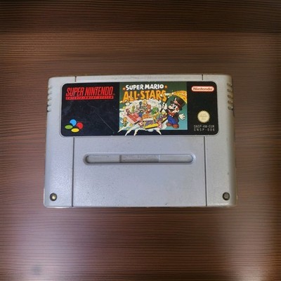 Super Mario All Stars SNES Super Nintendo, Getestet Und Funktioniert Gut PAL