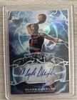 2025 Topps 3 Basketball Clyde Drexler Thunder Dunks On-Card Auto Blue /49 #TD-CD