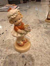 Memories Of Yesterday 1993 "Im The Girl For You" Girl With Bouquet Figurine