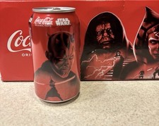 COCA COLA Darth Maul UNOPENED STAR WARS limited edition New Sealed New Can 2025