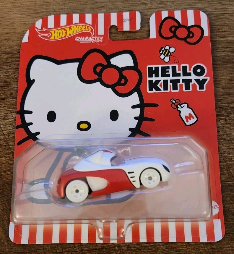 2021 Hot Wheels Character Cars - Hello Kitty By Sanrio 1:64 Scale