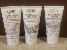 Kiehl's Ultra Facial Cleanser All Skin Types, 2.5oz/150ml Each Sealed Total Of 3