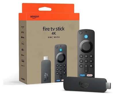 Amazon Fire TV Stick 4K (2. Generation) Media Streamer- Schwarz - NEU und OVP