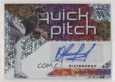 2021 Panini Mosaic Quick Pitch Auto Luis Oviedo #QPA-LO Auto no9
