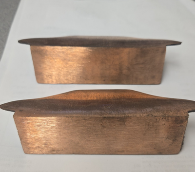 #ad #ad RIDGID 58060 4 1 2quot; SOFT COPPER JAW COVERS SOLD IN A SET OF 2 *NEW NEVER USED* $38.00
