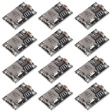 AITRIP 12PCS 3A Mini DC-DC Buck Step Down Converter Board Module 5V-30V to 5V DC