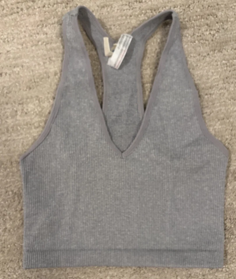 Tanque(s) Free People x FP Movement Free Throw Crop, negro, azul marino, gris (3), talla XS Foto 3 de 4