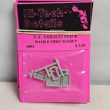 Hi-tech Details 6002 Ge Diesel Locomotive Exhaust Stack -- Dash-8 Thru Dash-9 Hi-tech Details 6002 Ge Diesel Locomotive Exhaust Stack -- Dash-8 Thru Dash-9
