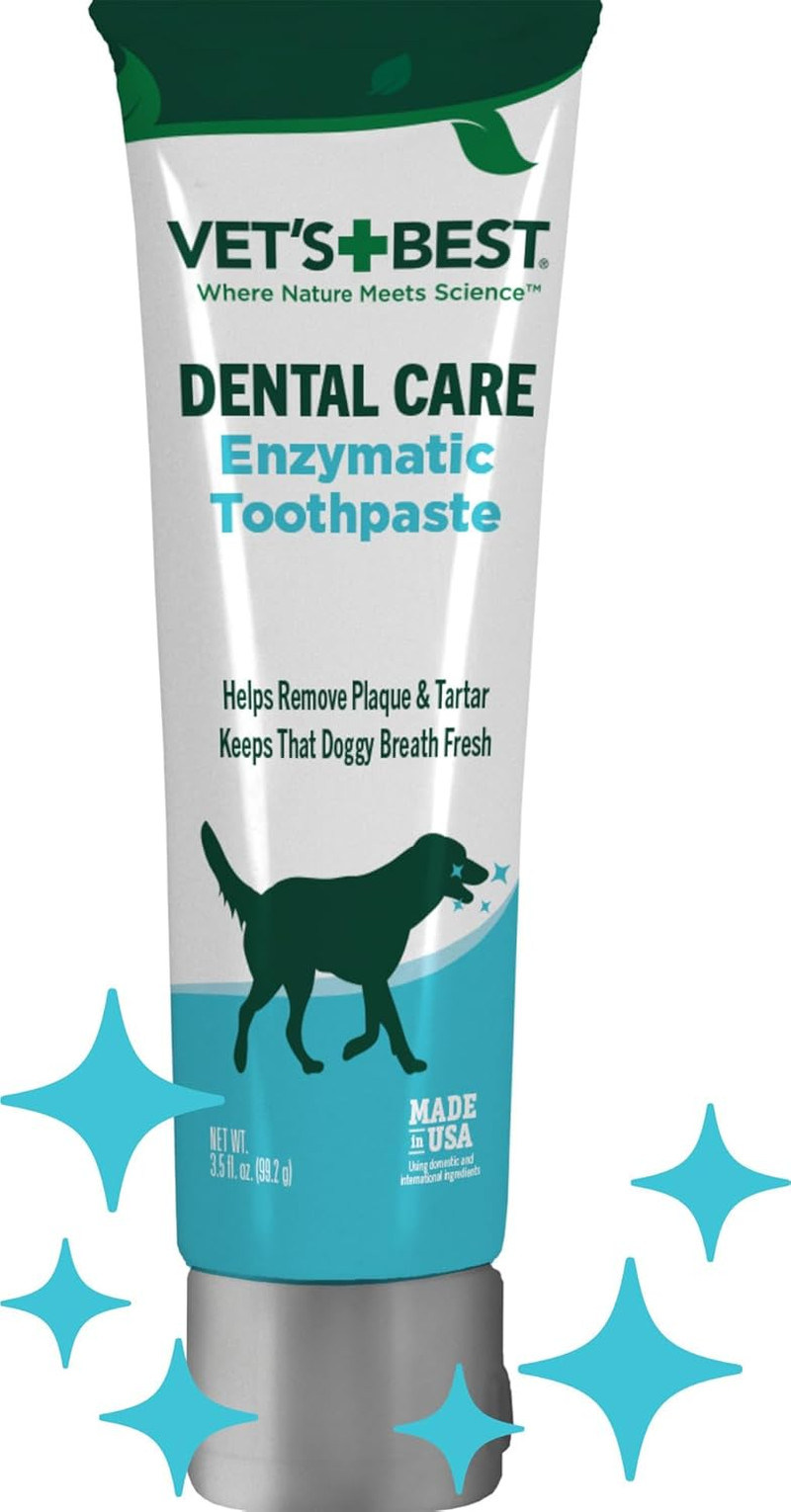Enzymatic Dog Toothpaste &ndash; Vet Formulated Dental Gel for T