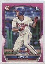 2023 Bowman Prospects Fuchsia 245/299 Hao-Yu Lee #BP-52 3t1