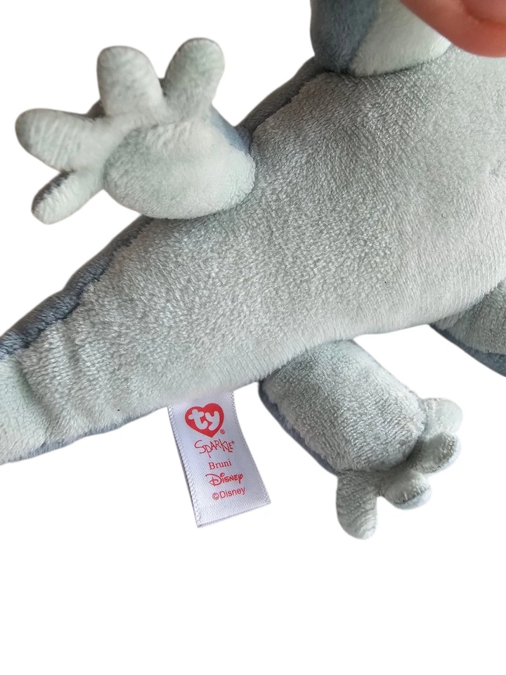 TY Sparkle Bruni Frozen 2 Salamander Plush 9" Stuffed Animal sparkle eyes - Image 4 of 4