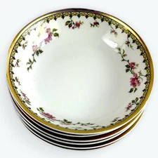 Schleiger 710 By Haviland & Co Limoges France Fruit/Dessert (Sauce) Bowls 5 in