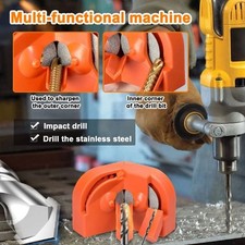 Electric Drill Bit Sharpener Grinding Disc Sharpening Tool Impact Dril
